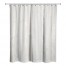 Light Gray Forest Tree 71x74 Shower Curtain