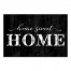 Home Sweet Home Plaid 18x12 Canvas Wall Art