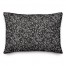 Black Floral Pattern 14x20 Indoor / Outdoor Pillow