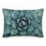 Blue Succulent Textiles