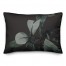 Black Watercolor Plant 14x20 Indoor / Outdoor Pillow