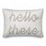 Black Hello There Textiles