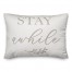 Stay Awhile on Black Textiles