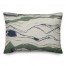 Black Gray Flowing Lines Textiles