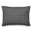 Black Triangle Pattern 14x20 Indoor / Outdoor Pillow