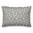 Black Medallion Pattern Textiles