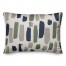Blue Black Paint Strokes Textiles