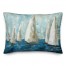 Painted Sailboats 14x20 Indoor / Outdoor Pillow