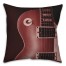 Guitar on Black Textiles
