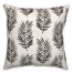 Black Fern Pattern 18x18 Indoor / Outdoor Pillow