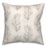 Black Fern Pattern Textiles