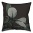 Black Watercolor Plant 18x18 Indoor / Outdoor Pillow