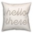 Black Hello There Textiles