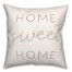 Black Home Sweet Home Textiles