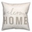 Welcome Home on Black Textiles