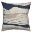 Black Gray Flowing Lines Textiles