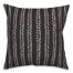 Black Petal Lines 18x18 Indoor / Outdoor Pillow