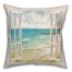 Beach Window 18x18 Indoor / Outdoor Pillow
