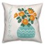 Colorful Bloom Vase 18x18 Indoor / Outdoor Pillow
