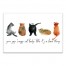 Cat Lady 18x12 Canvas Wall Art