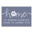 Home is Where Someone Runs to Greet You 18x12 Canvas Wall Art