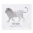 Courageous Lion 34x40 Personalized Tapestry