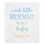 Mermaid Blue Yellow 34x40 Personalized Tapestry