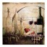 Wood Tuscan Vineyard 57x57 Tapestry