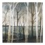 Tree Path Blue Brown 57x57 Tapestry