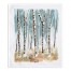 Watercolor Birches 34x40 Tapestry