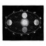Vintage Solar System Black 34x40 Tapestry