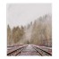 Forest Mountain Railway Gold 57x57 Tapestry