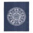 Denim Mandala Blue 34x40 Tapestry