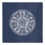 Denim Mandala Blue 57x57 Tapestry