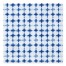 Shibori Pattern Blue 57x57 Tapestry