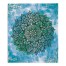Tye Dye Mandala Blue 34x40 Tapestry