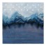 Watercolor Mountain Stars Blue 57x57 Tapestry