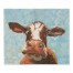 Quirky Brown Cow 34x40 Tapestry
