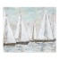 Painted Sailboats Scene 34x40 Tapestry
