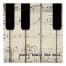 Music Soul Piano 57x57 Tapestry