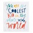 Coolest Kid Blue Orange 34x40 Tapestry