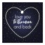 Love To The Moon And Back Wall Art