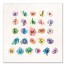 Watercolor Alphabet Wall Art