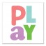 Play Letters Wall Art
