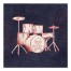Rocker Drums Wall Art