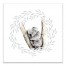 Sleeping Koala With Wreath Wall Art