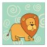 Spiral Lion Wall Art
