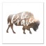 Be Brave Buffalo Wall Art