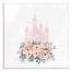 Castle Flowers  Wall Art