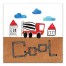 Cool Hand Drawn Truck Wall Art